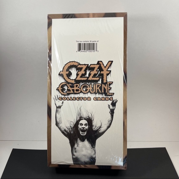 NECA Ozzy Osbourne Collector Cards - Sealed Box - 36 packs of 7 cards - Picture 2 of 4